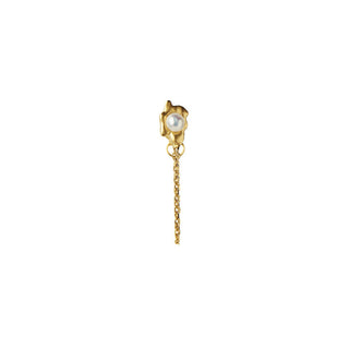 STINE A - Shelly Pearl Earring With Chain