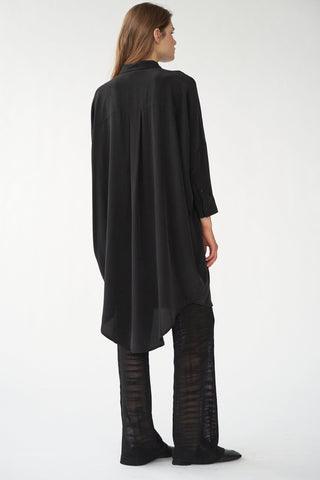 KOKOON - Oversized Shirt Dress - Black