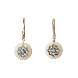 5 OCTOBRE - ISA EARRINGS - WHITE