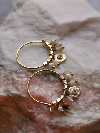 5 OCTOBRE - Suzie Earrings - Pierre de Lune