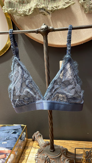 LOVE STORIES - Filippa Bralette - Dark Blue