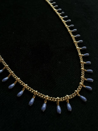 ISABEL MARANT JEWELRY - Casablanca Necklace - Blue Iris