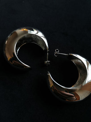 ISABEL MARANT JEWELRY - Chunky Hoops - Silver