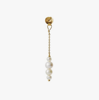 STINE A - Pearl Berries Behind Ear Earring