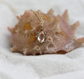 5 OCTOBRE - Flora Morga Necklace - Morganite