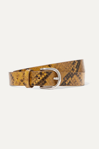 ISABEL MARANT ÈTOILE - ZAP BELT - YELLOW