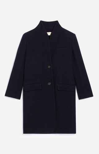 VANESSA BRUNO - Soka Coat - Navy