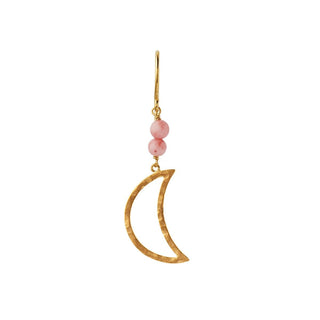 STINE A - Bella Moon Earring W/Coral