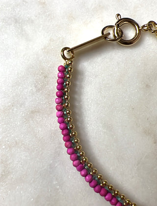 ISABEL MARANT JEWELRY - Cesaria Bracelet - Fuchsia