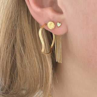 STINE A - Petit Etoile Earring - Gold