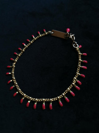 ISABEL MARANT JEWELRY - Casablanca Bracelet - Neon Pink