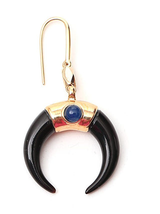 ISABEL MARANT JEWELRY - Earring Horn - Navy/Dore