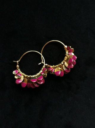 ISABEL MARANT JEWELRY - Boucle dOreill - Fuchsia