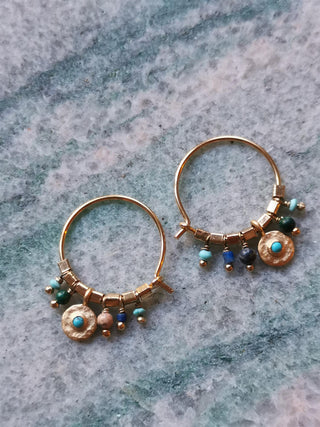 5 OCTOBRE - Suzie Earrings - Turquoise