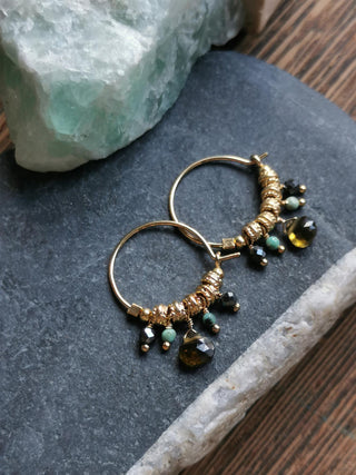 5 OCTOBRE - Iva Earrings - Green