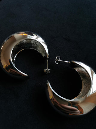 ISABEL MARANT JEWELRY - Chunky Hoops - Silver