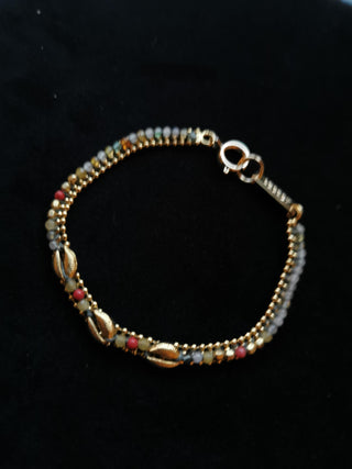 ISABEL MARANT JEWELRY - Shell & Stone Bracelet - Mellow Yellow