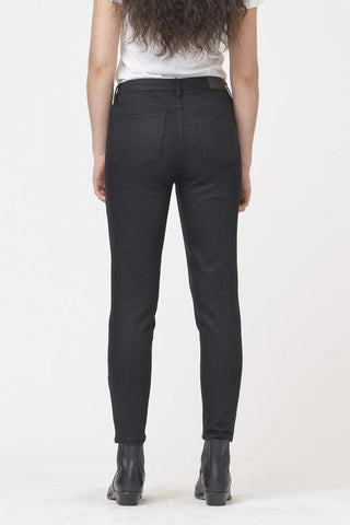 TOMORROW - Hepburn Jeans Mom Wash Deep Original - Black