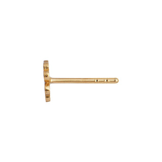 STINE A - Clover Earstick Piece Gold