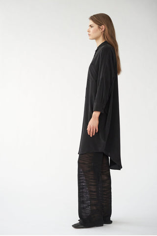 KOKOON - Oversized Shirt Dress - Black