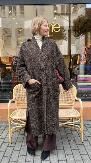 VANESSA BRUNO - Bachir Coat - Brown